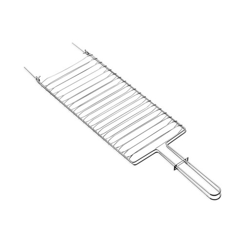 Grelha Dupla Inox 304 Abaulada 42x23cm Tramontina