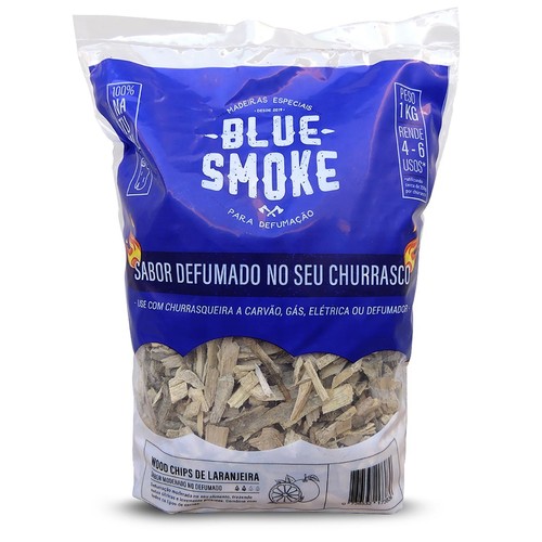 Wood Chips - Madeira Para Defumar De Limoeiro (1 kg)