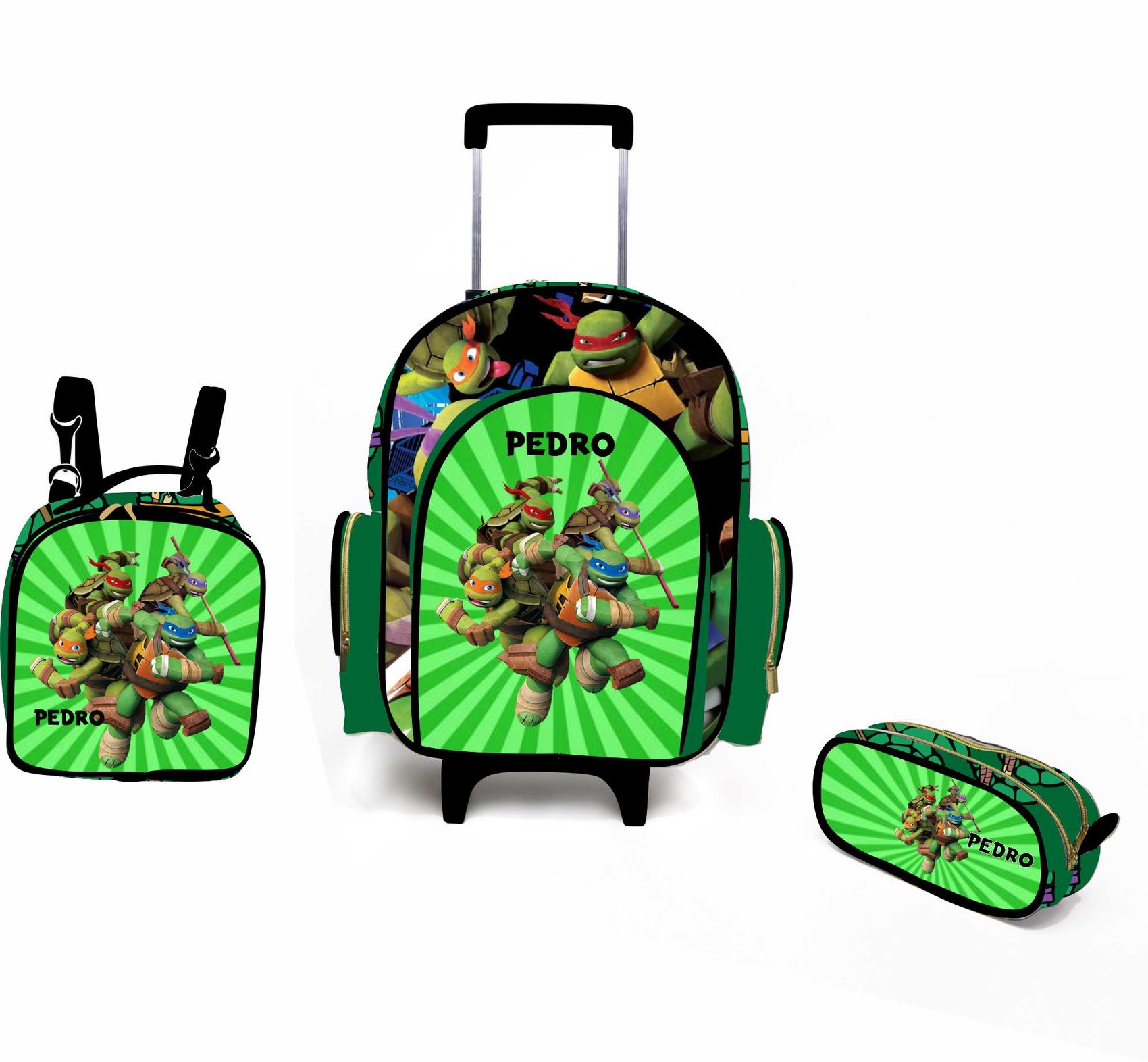 Kit Mochila Escolar Personalizado Escolha o tema