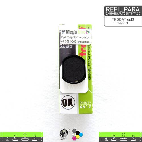 Refil TRODAT 4612 - para Carimbo Autoentintado