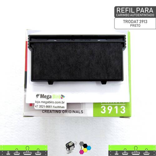 Refil TRODAT 3913 - para Carimbo Autoentintado
