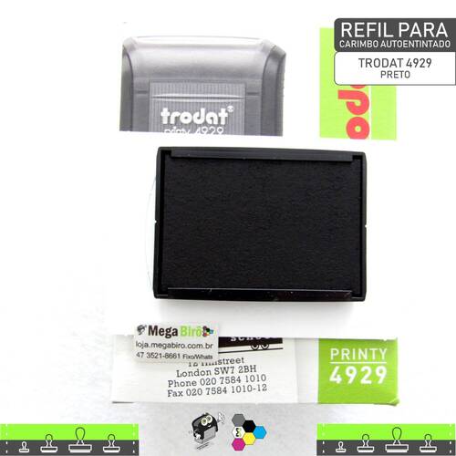 Refil TRODAT 4929 - para Carimbo Autoentintado