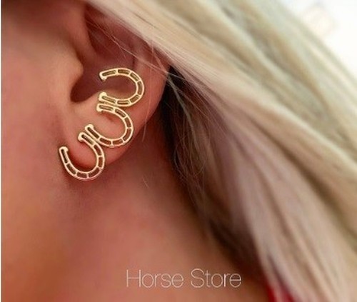Ear cuff ferradura luxo