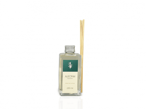 Difusor com Varetas Frasco de Vidro - 250 ml