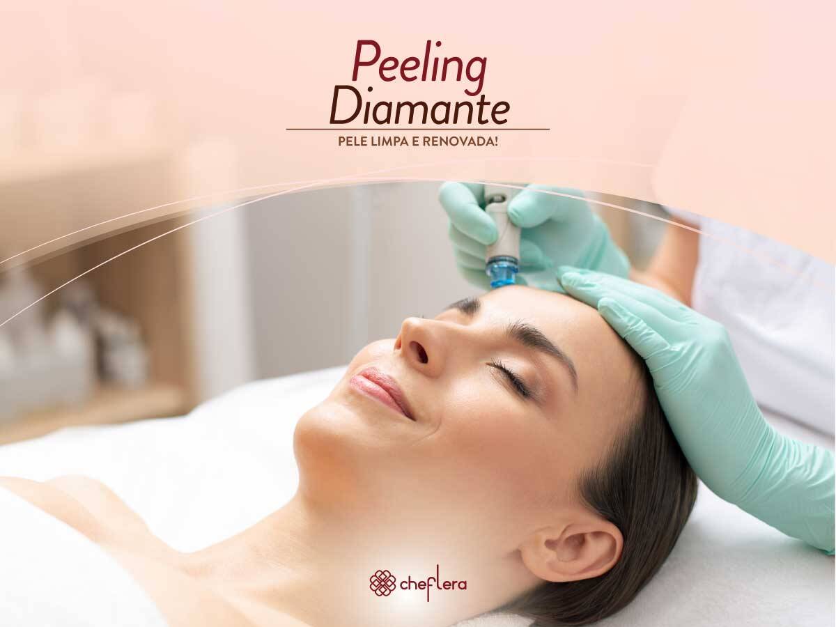Peeling Diamante - Sua pele mais jovem e renovada!