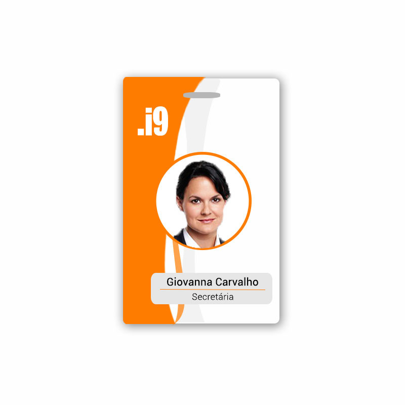 Crachá de Identificação em PVC Personalizado