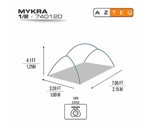 Barraca Mykra 1/2P - Azteq