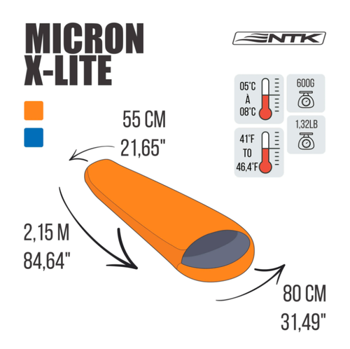 Saco de dormir Micron - Nautika