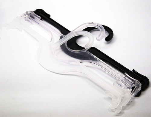 Cabide transparente