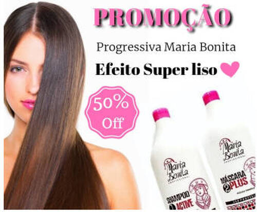 Maria Bonita Escova Progressiva 2x900ml