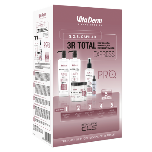 Vita Derm SOS Capilar 3R Total Express
