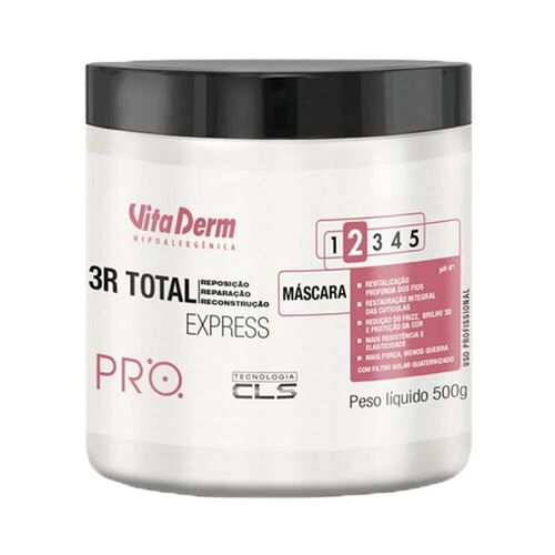 Vita Derm Máscara 3R Total Express 500g