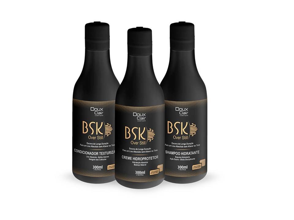 Doux Clair Escova Progressiva sem Formol BSK 3x300ml