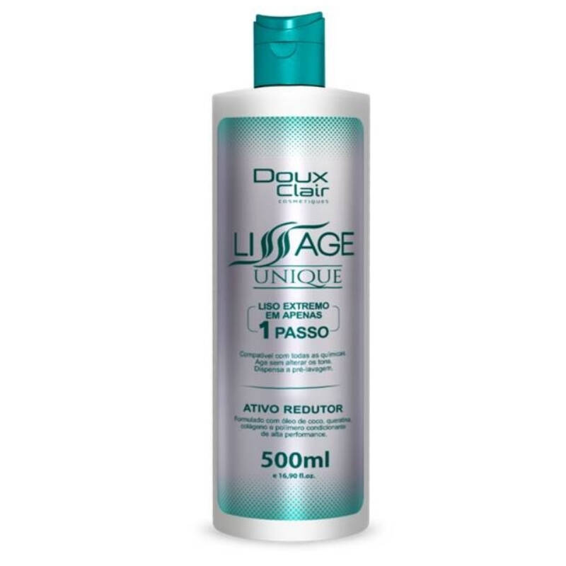 Doux Clair Progressiva orgânica Lissage Unique Sem Formol 500ml