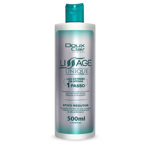Doux Clair Progressiva orgânica Lissage Unique Sem Formol 500ml