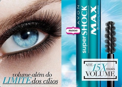 Avon Máscara de volume para cílios Supershock Max à Prova d Água - 10g