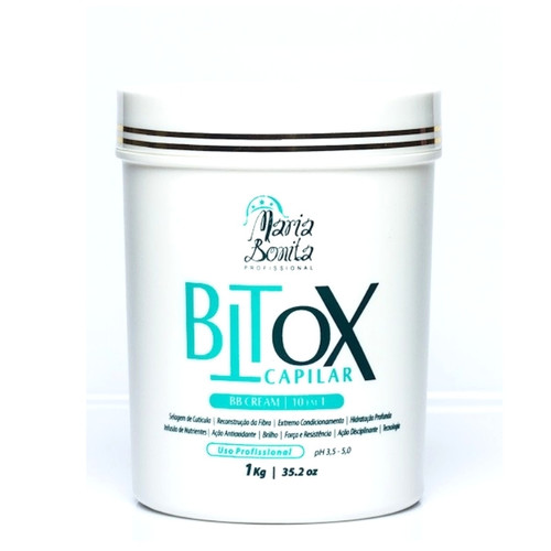 Maria Bonita Bttox Capilar BB Cream 10 em 1 - Nova Embalagem