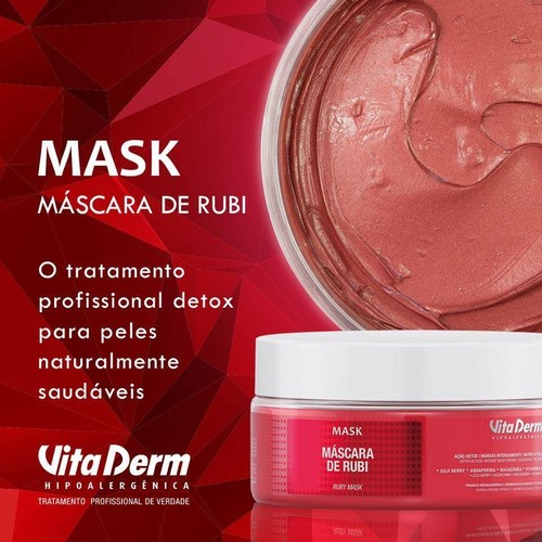 Vita Derm Máscara Rubi 240g